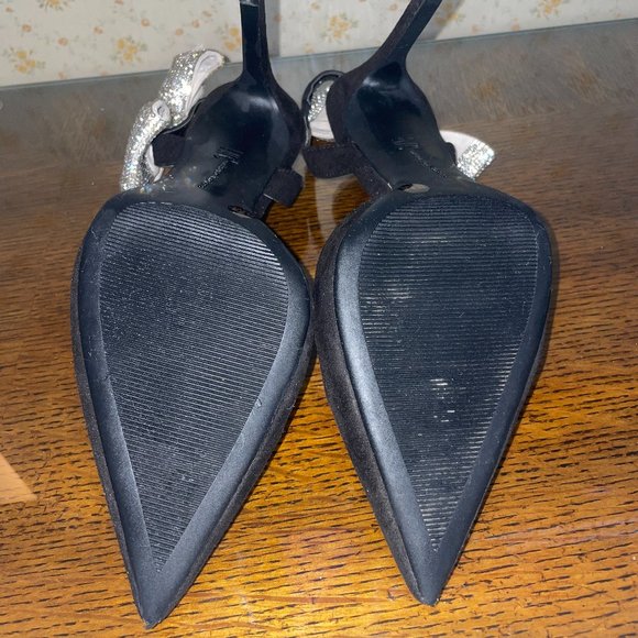 Aminah Abdul Jillil for INC Forever Your Girl Bow Slingback Pumps Macy's - Picture 6 of 12